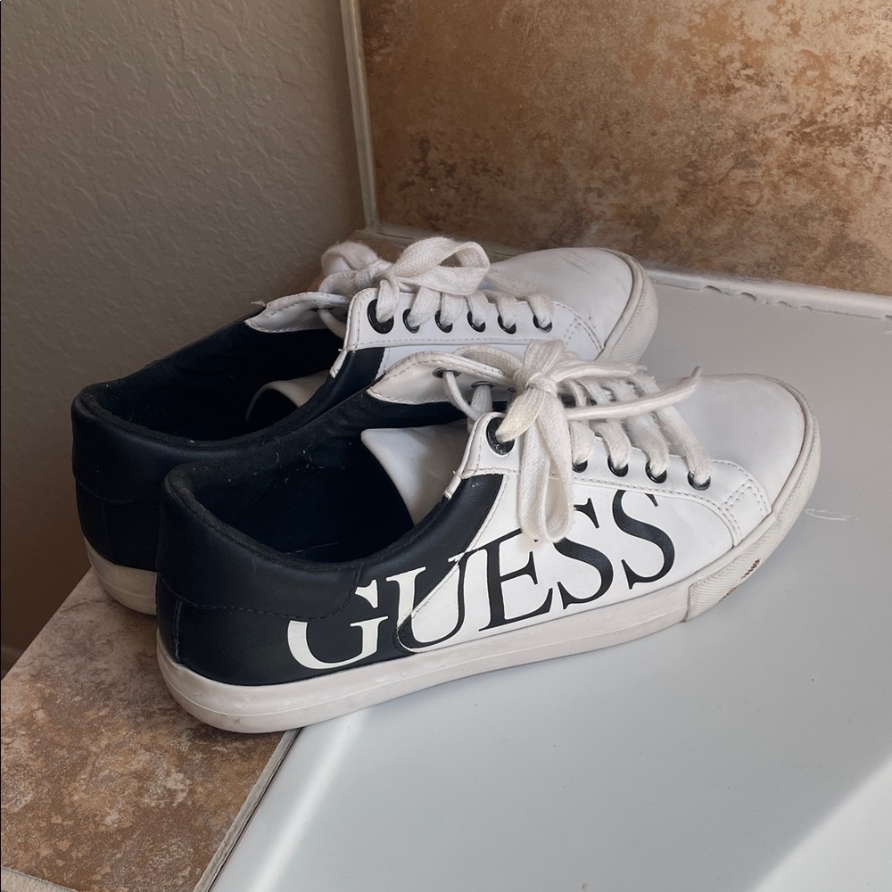 Guess Monochrome Logo Sneakers